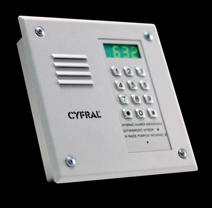 Cyfral PC-1000 white domofons